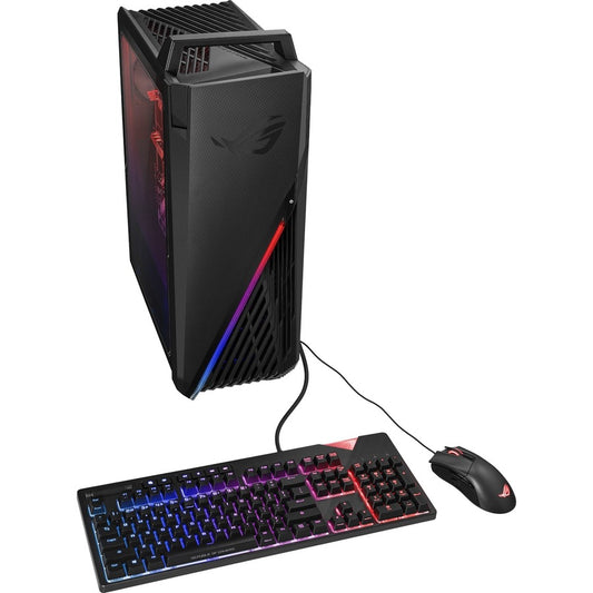 Asus ROG Strix GA15DH-ES557 Gaming Desktop Computer - AMD Ryzen 5 3600X Hexa-core (6 Core) 3.80 GHz - 8 GB RAM DDR4 SDRAM - 512 GB SSD - Star Black