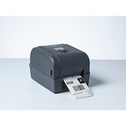 Brother TD-4650TNWB Desktop Direct Thermal/Thermal Transfer Printer - Monochrome - Label Print - Ethernet - USB - Serial - Bluetooth