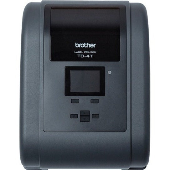 Brother TD-4750TNWB Desktop Direct Thermal/Thermal Transfer Printer - Monochrome - Label Print - Ethernet - USB - Serial - Bluetooth