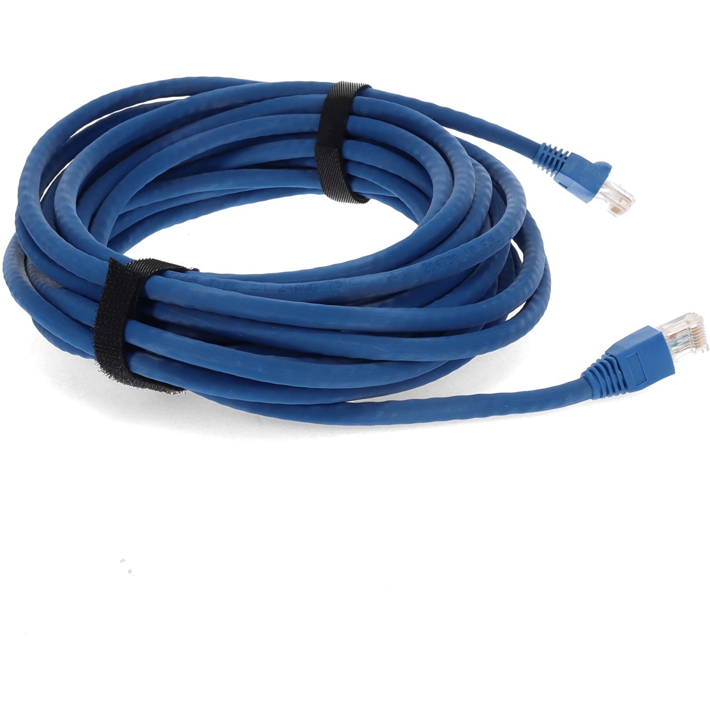 AddOn 14ft RJ-45 (Male) to RJ-45 (Male) Straight Blue Cat6A UTP PVC Copper Patch Cable