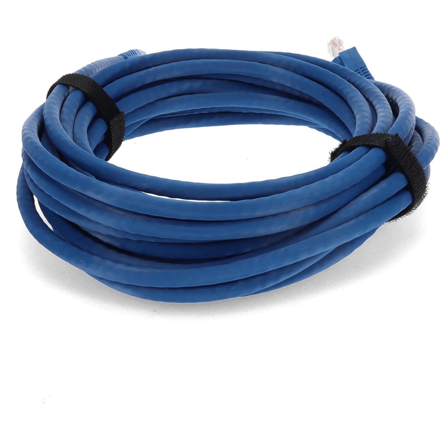 AddOn 14ft RJ-45 (Male) to RJ-45 (Male) Straight Blue Cat6A UTP PVC Copper Patch Cable