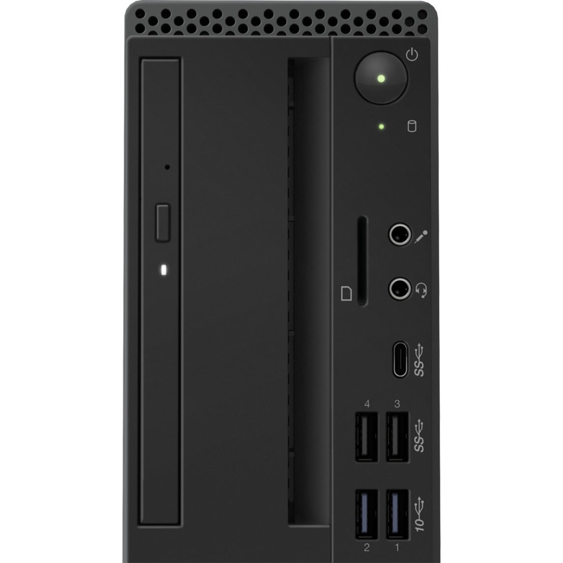 Lenovo ThinkCentre M720s 10SUSL2J00 Desktop Computer - Intel Core i5 9th Gen i5-9500 Hexa-core (6 Core) 3 GHz - 8 GB RAM DDR4 SDRAM - 256 GB SSD - Small Form Factor - Raven Black