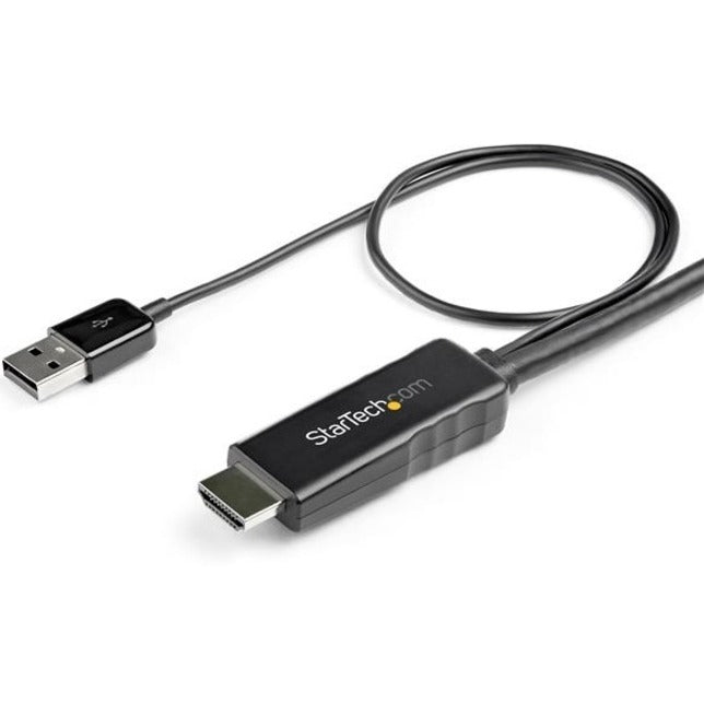 StarTech.com 3 m (9.8 ft.) HDMI to DisplayPort Cable - 4K 30Hz - USB-powered - Active HDMI to DisplayPort Cable (HD2DPMM10)