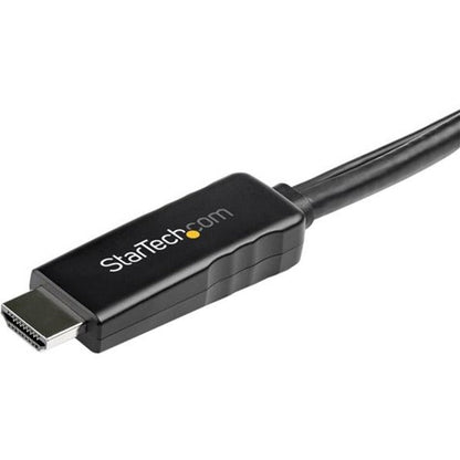 StarTech.com 3 m (9.8 ft.) HDMI to DisplayPort Cable - 4K 30Hz - USB-powered - Active HDMI to DisplayPort Cable (HD2DPMM10)