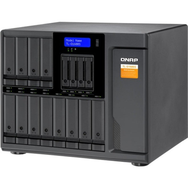 QNAP TL-D1600S Drive Enclosure SATA/600 - Mini-SAS Host Interface Tower