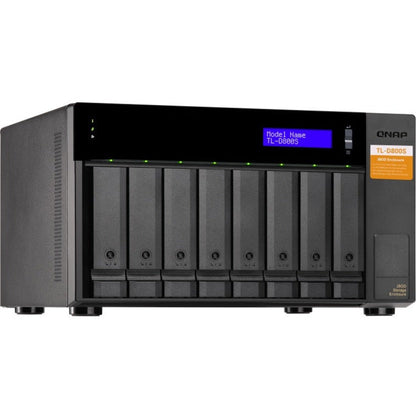 QNAP TL-D800S Drive Enclosure SATA/600 - Mini-SAS Host Interface Tower