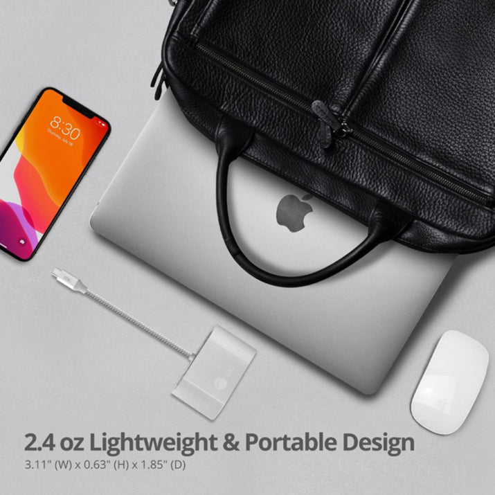 SIIG USB 3.1 Type-C Hub with HDMI & PD Charging Adapter - 4K Ready