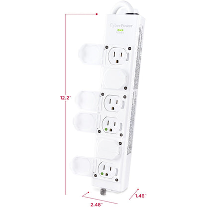 CyberPower MPV615P Power Strips 6 Outlet Power Strip