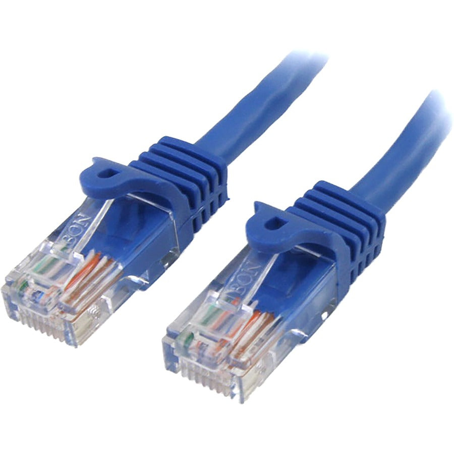 7FT BLUE CAT5E CABLE SNAGLESS  