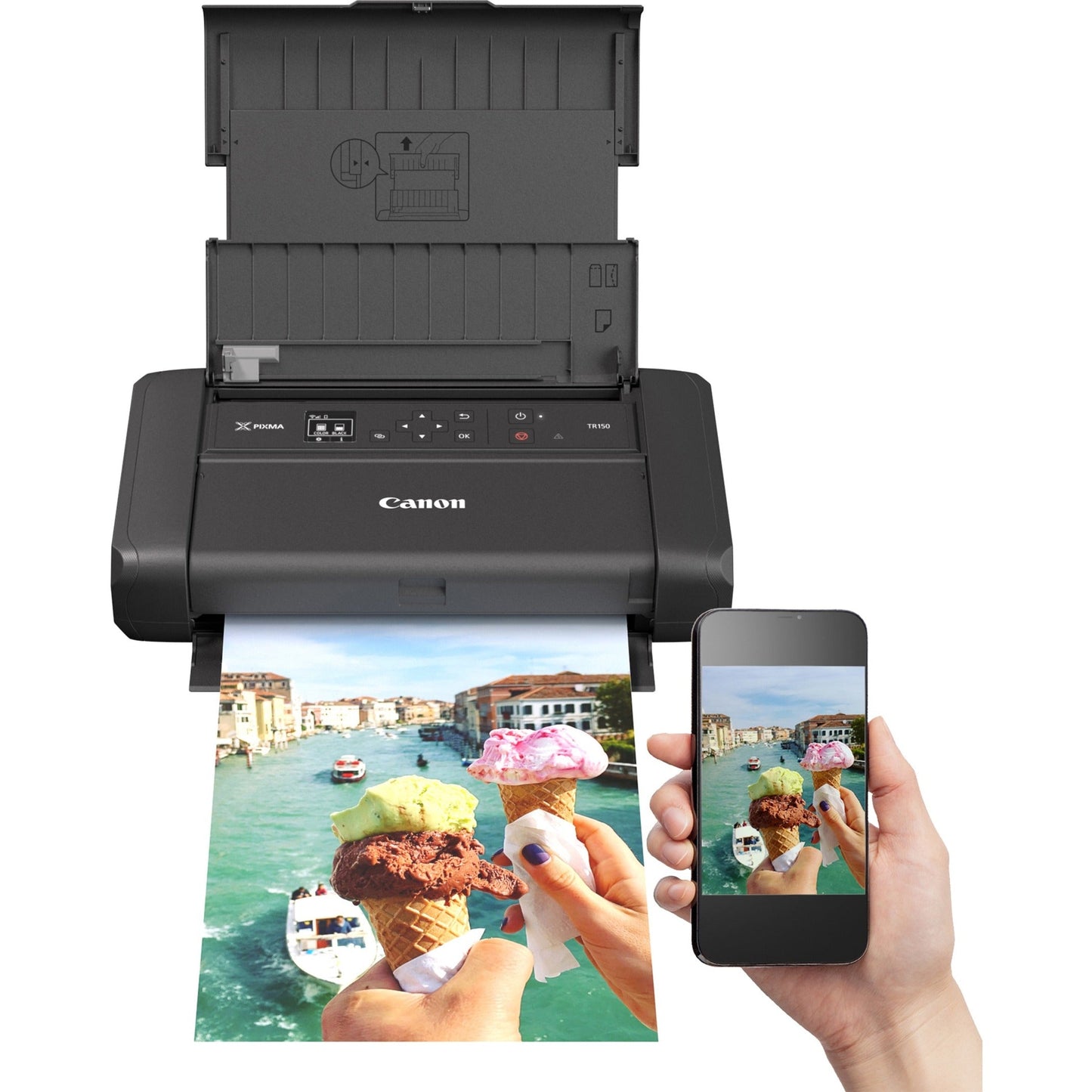 Canon PIXMA TR150 Portable Inkjet Printer - Color