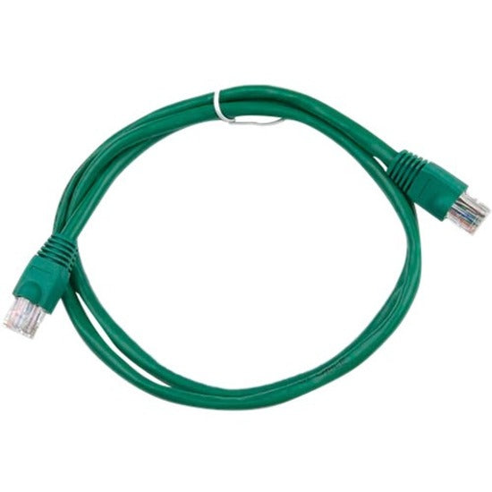 RJ45 C5E 3FT GREEN WITH COVER  