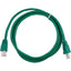 RJ45 C5E 5FT GREEN WITH COVER  