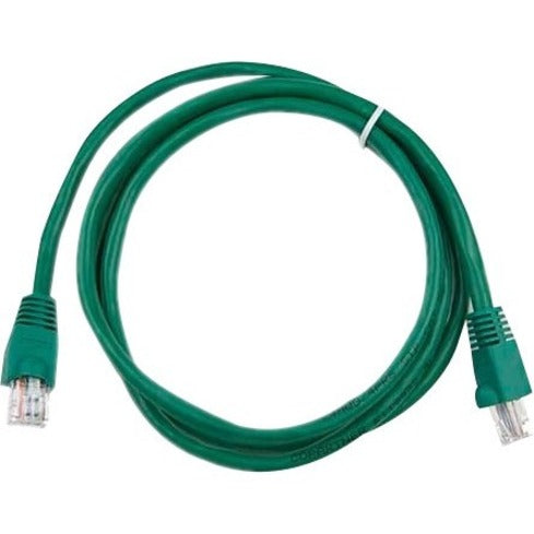 RJ45 C5E 6FT GREEN WITH COVER  