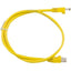 RJ45 CAT6 5FT YELLOW WITH COVER