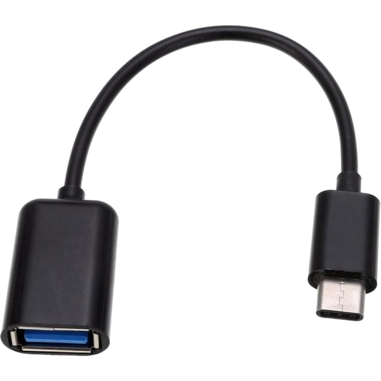 4XEM USB-C Male to USB-A Female Adapter Black