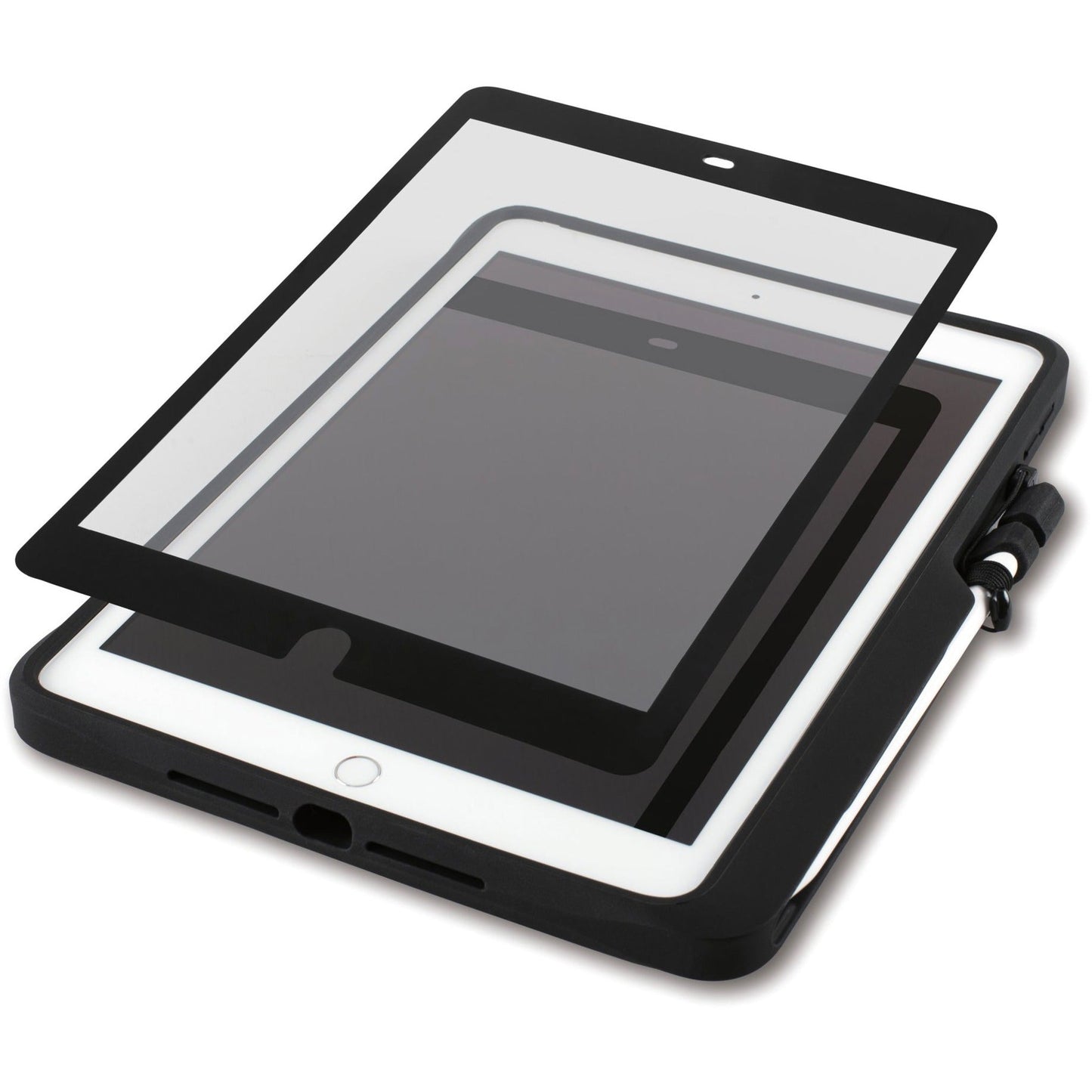 Kensington BlackBelt Rugged Carrying Case for 10.2" Apple iPad (7th Generation) iPad (9th Generation) iPad (8th Generation) Tablet - Black