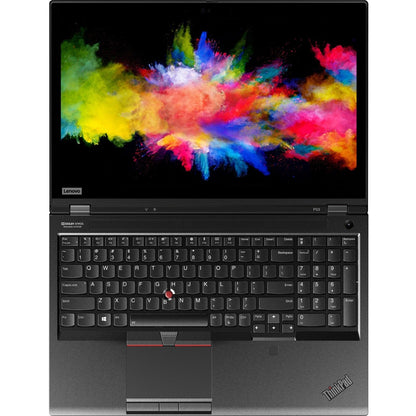 Lenovo ThinkPad P53 20QQS96U00 15.6" Touchscreen Mobile Workstation - 4K UHD - 3840 x 2160 - Intel Core i7 9th Gen i7-9850H Hexa-core (6 Core) 2.60 GHz - 16 GB Total RAM - 512 GB SSD - Midnight Black