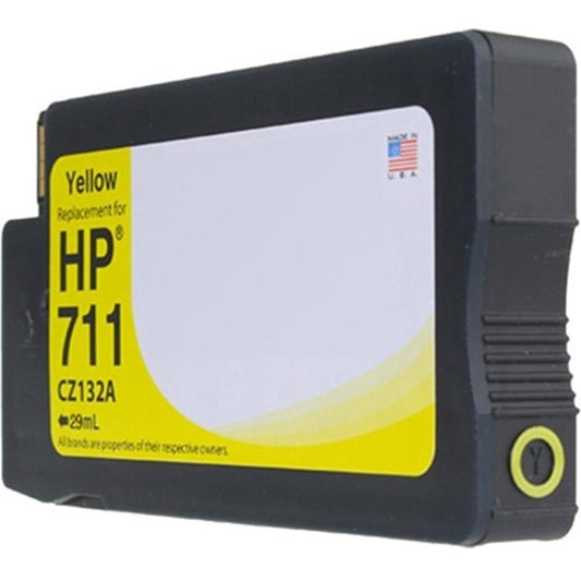 Clover Technologies Remanufactured Ink Cartridge - Alternative for HP 711 (CZ132A) - Yellow Pack