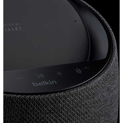 Belkin SOUNDFORM ELITE G1S0001TT-BLKV2 Bluetooth Smart Speaker - 90 W RMS - Google Assistant Supported - Black