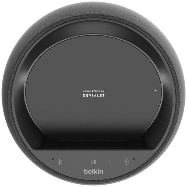Belkin SOUNDFORM ELITE G1S0001TT-BLKV2 Bluetooth Smart Speaker - 90 W RMS - Google Assistant Supported - Black