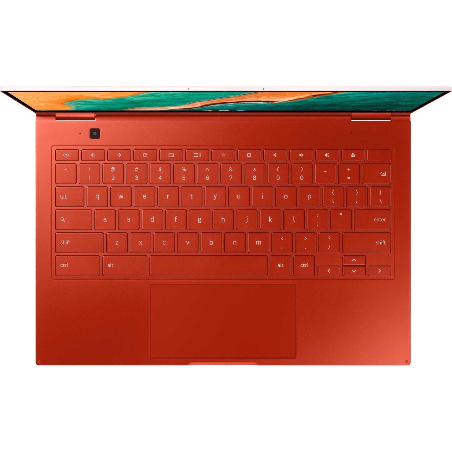 Samsung Galaxy Chromebook XE930QCA-K01US 13.3" Touchscreen Convertible 2 in 1 Chromebook - 4K UHD - 3840 x 2160 - Intel Core i5 10th Gen i5-10210U - 8 GB Total RAM - 256 GB SSD - Fiesta Red