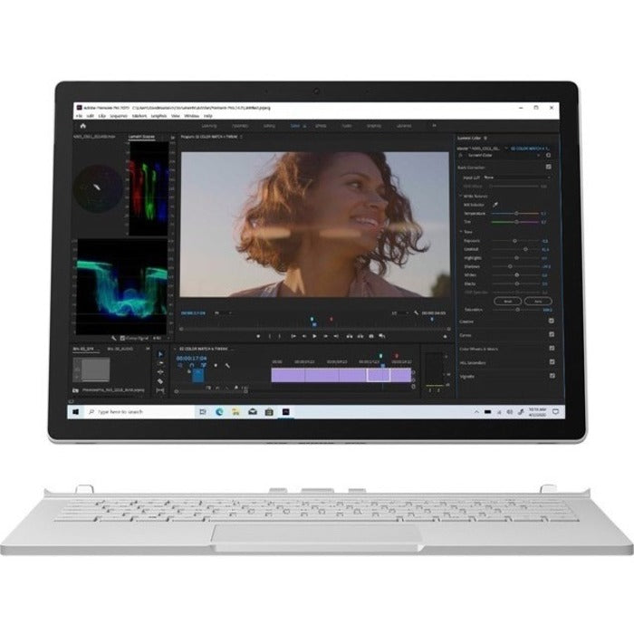 Microsoft Surface Book 3 15" Touchscreen Detachable 2 in 1 Notebook - 3240 x 2160 - Intel Core i7 10th Gen i7-1065G7 Quad-core (4 Core) 1.30 GHz - 16 GB Total RAM - 16 GB On-board Memory - 256 GB SSD - Platinum