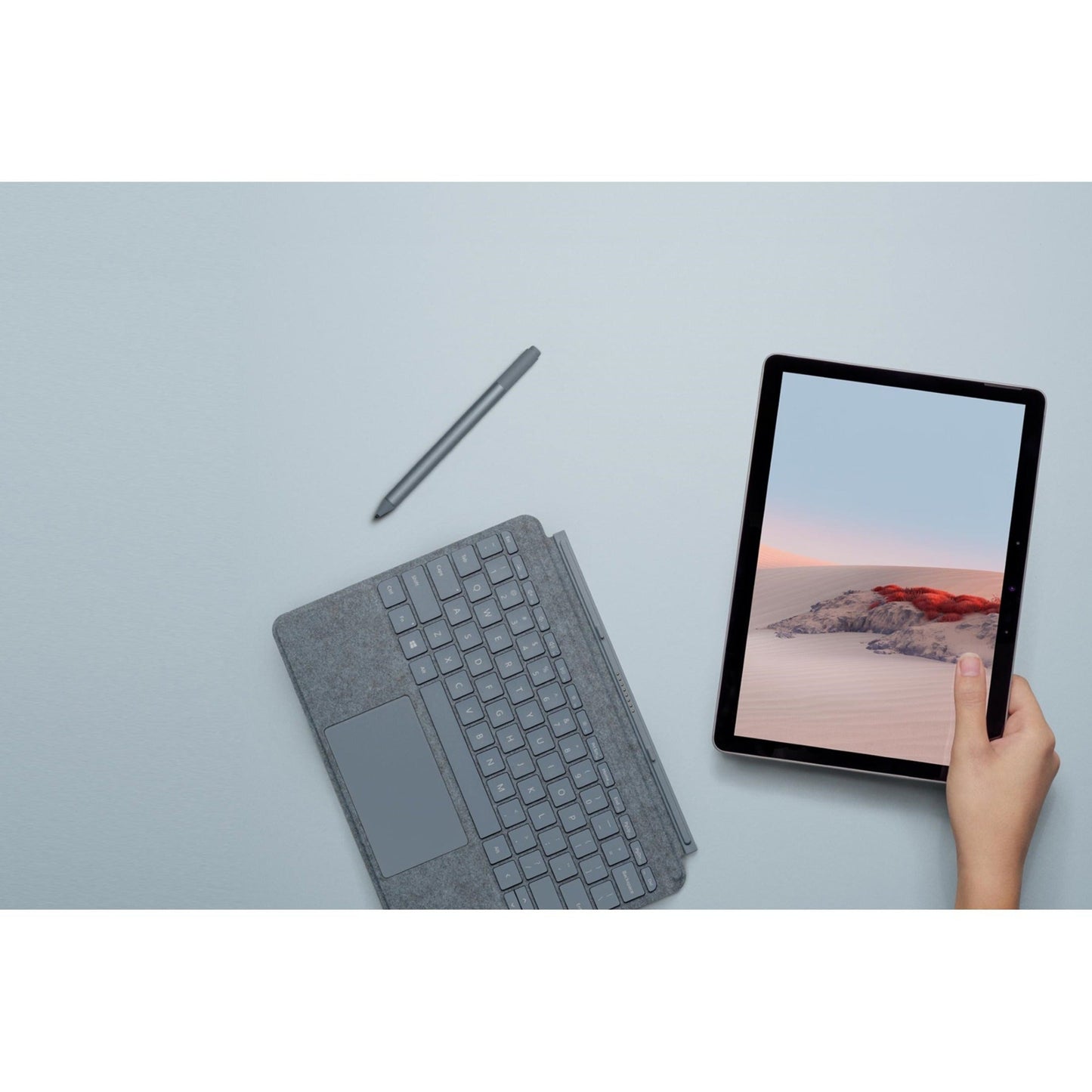 Microsoft Surface Go 2 Tablet - 10.5" - Core M 8th Gen m3-8100Y 1.10 GHz - 8 GB RAM - 128 GB SSD - Windows 10 Pro - 4G - Silver