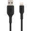 Belkin BoostCharge Braided Lightning to USB-A Cable (1 meter / 3.3 foot Black)