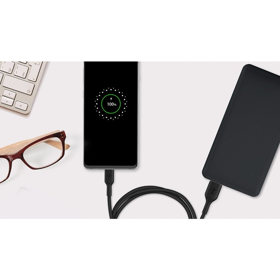 Belkin BoostCharge USB-C to USB-A Cable (1 meter / 3.3 foot Black)