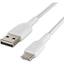 Belkin BoostCharge Braided USB-C to USB-A Cable (2 meter / 6.6 foot White)