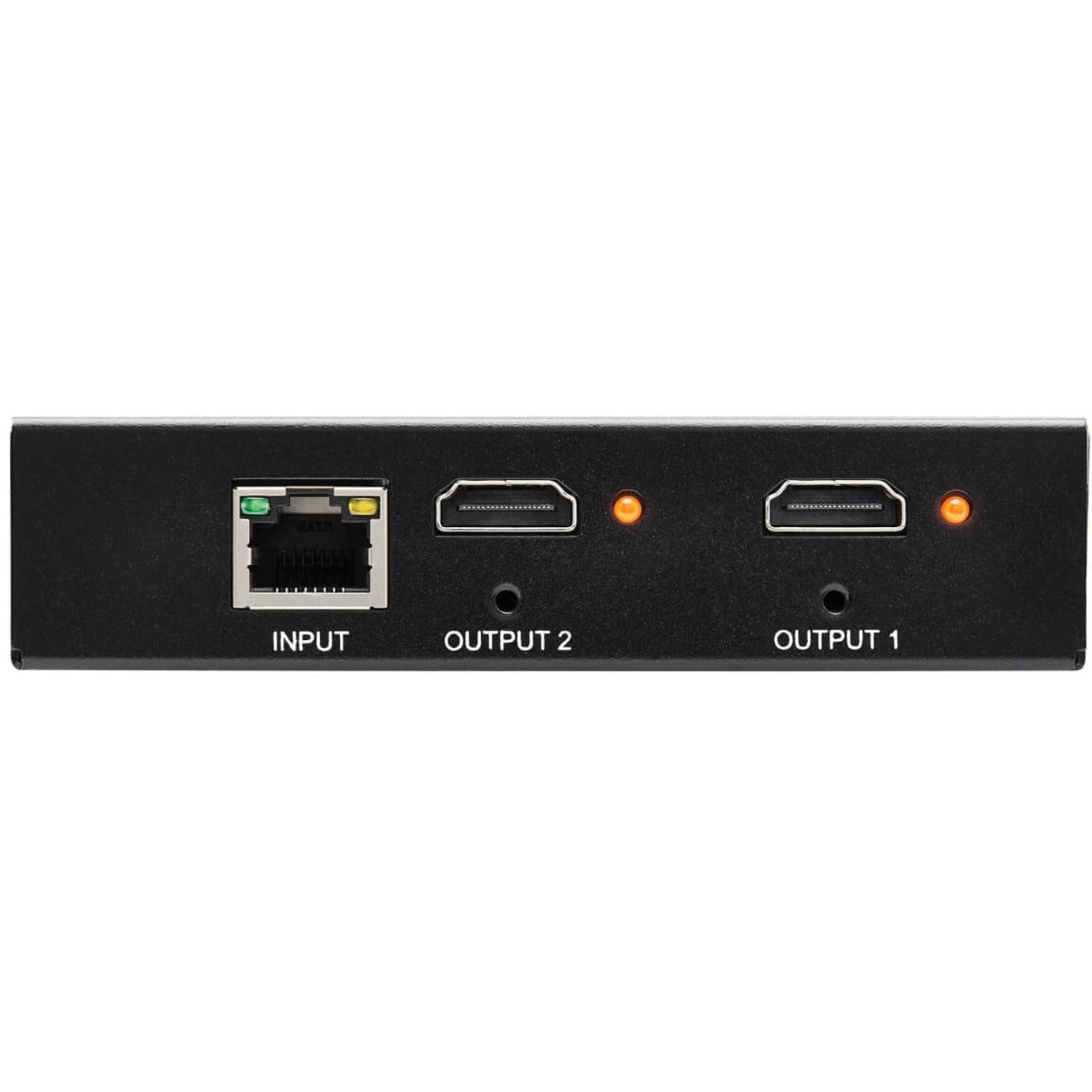 Tripp Lite 2-Port HDMI over Cat6 Active Remote Receiver for Video/Audio 4K 60 Hz HDR PoC 125 ft. TAA