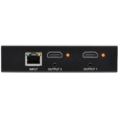 Tripp Lite 2-Port HDMI over Cat6 Active Remote Receiver for Video/Audio 4K 60 Hz HDR PoC 125 ft. TAA