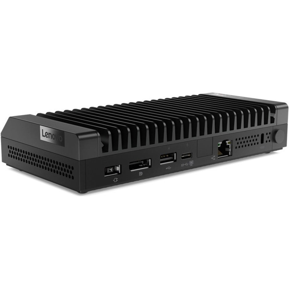 Lenovo ThinkCentre M75n 11BW0002US Desktop Computer - AMD 3050e Dual-core (2 Core) 1.40 GHz - 4 GB RAM DDR4 SDRAM - 128 GB SSD - Nano - Black