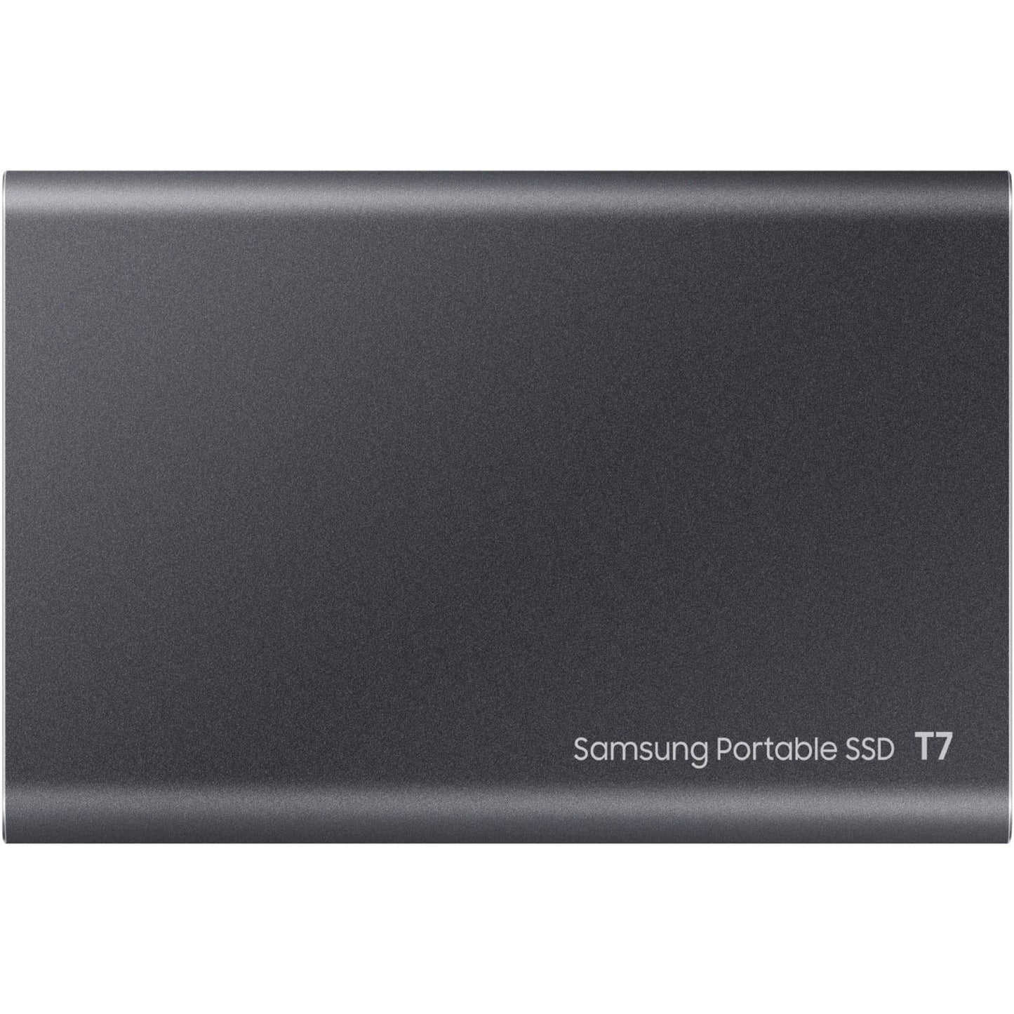 Samsung T7 MU-PC1T0T/AM 1 TB Portable Solid State Drive - External - PCI Express NVMe - Titan Gray