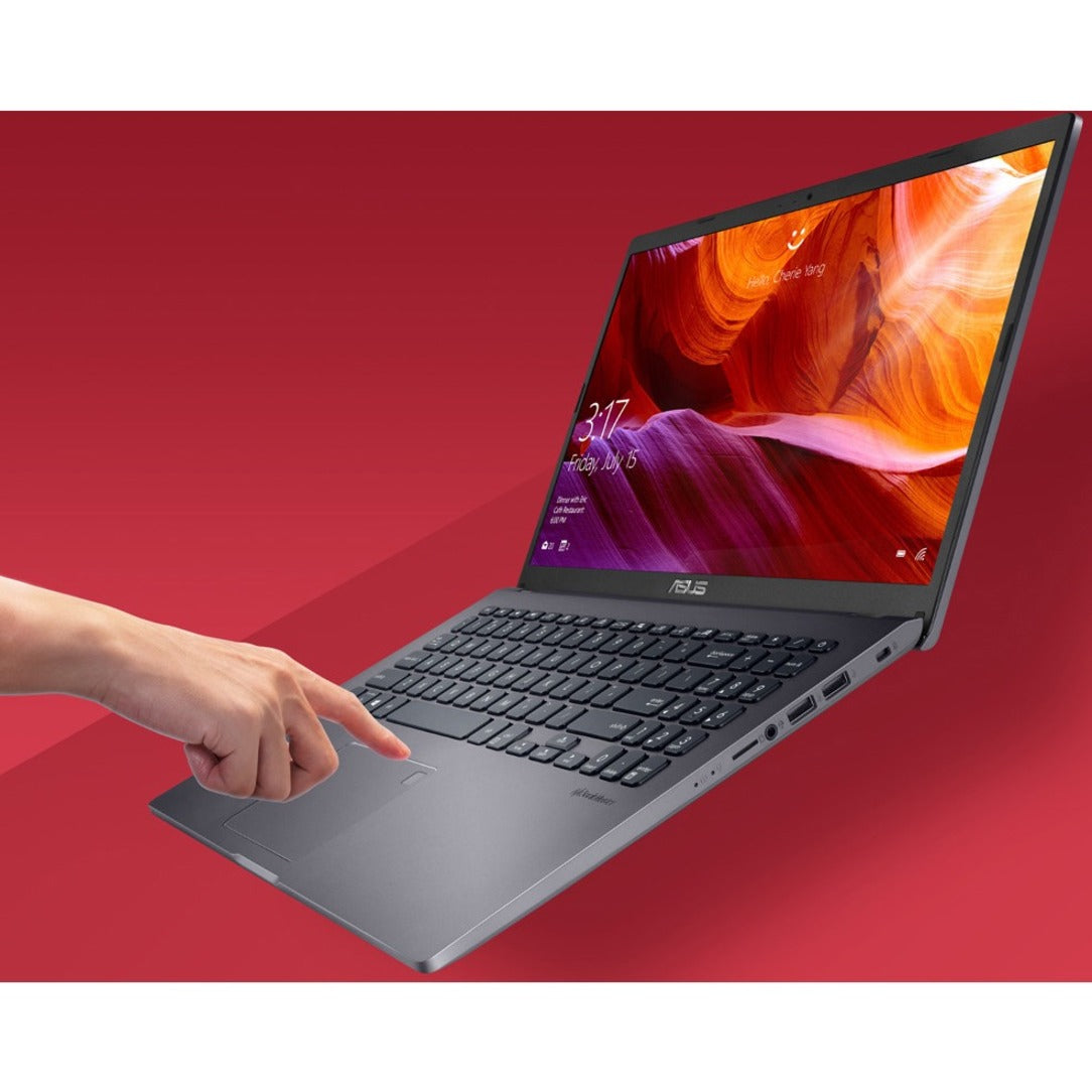 Asus X509 X509JA-DB71 15.6" Notebook - Full HD - 1920 x 1080 - Intel Core i7 10th Gen i7-1065G7 1.30 GHz - 8 GB Total RAM - 256 GB SSD