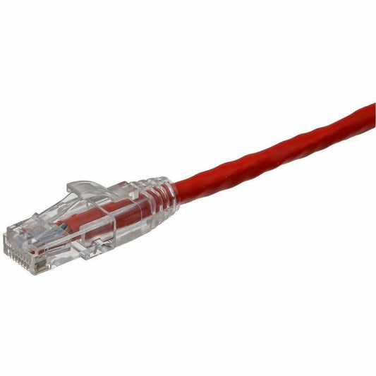 Axiom 15FTCAT6 Snagless Shielded (STP) Patch Cable - Red - TAA Compliant