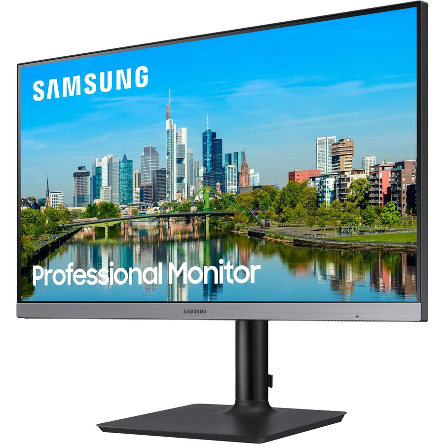 Samsung F24T650FYN 24" Full HD LCD Monitor - 16:9 - Dark Blue Gray
