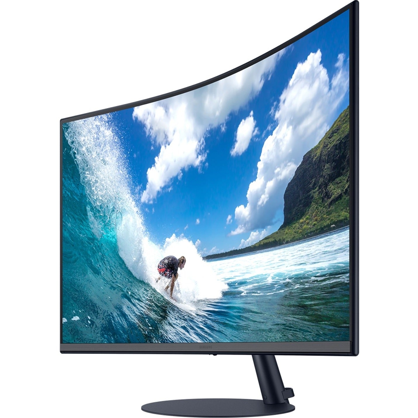 Samsung C32T550FDN 32" Full HD Gaming LCD Monitor - 16:9 - Dark Blue Gray