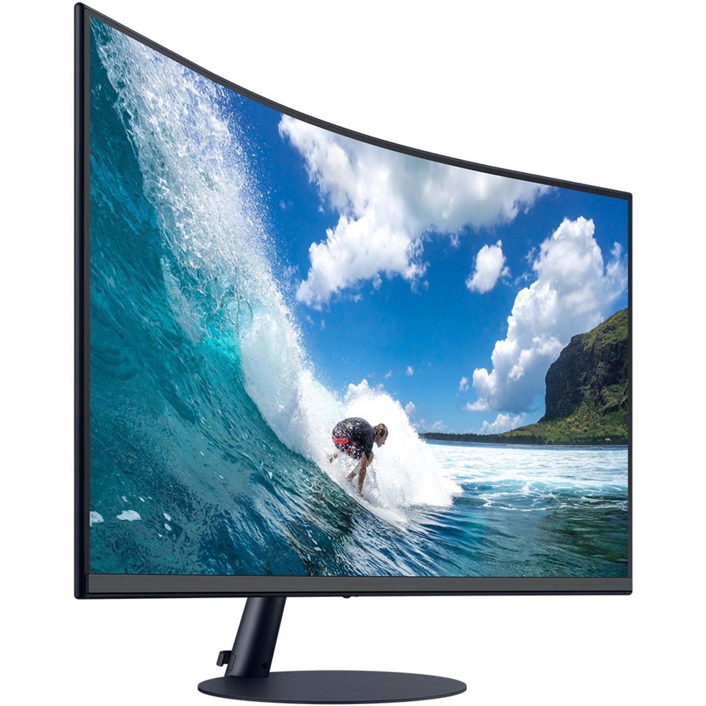 Samsung C32T550FDN 32" Full HD Gaming LCD Monitor - 16:9 - Dark Blue Gray