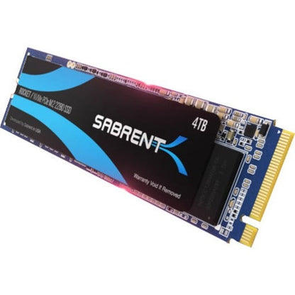 Sabrent Rocket SB-ROCKET-4TB 4 TB Solid State Drive - M.2 2280 Internal - PCI Express NVMe (PCI Express NVMe 3.0 x4)