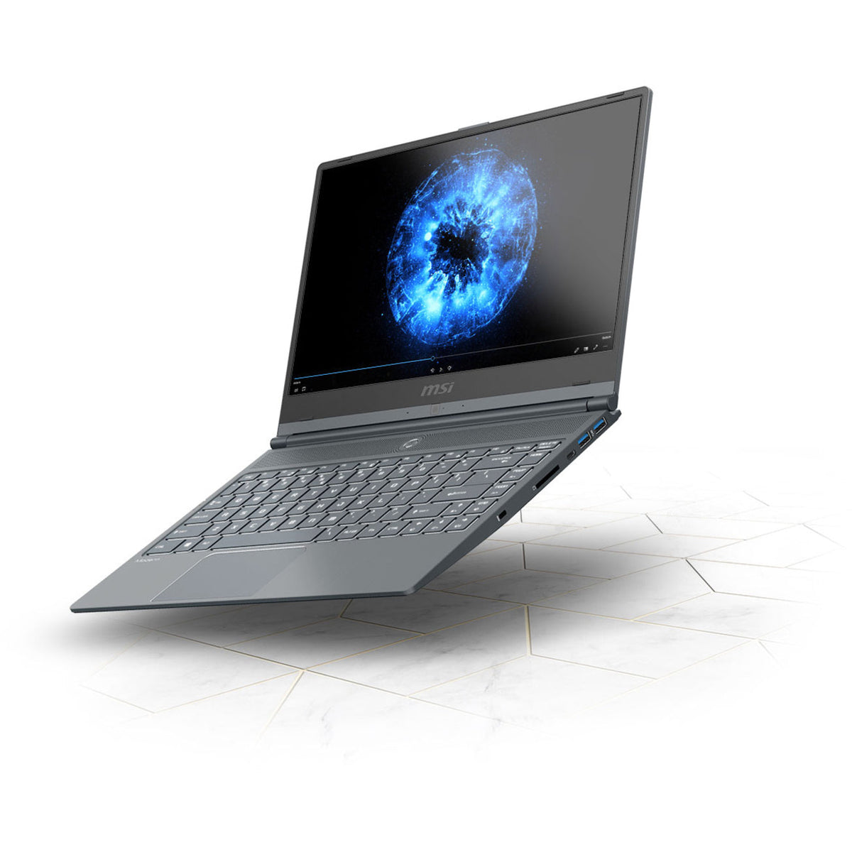 MSI Modern 14 B10MW-014 14" Business Notebook - Full HD - 1920 x 1080 - Intel Core i5 (10th Gen) i5-10210U 1.60 GHz - 8 GB RAM - 256 GB SSD - Win 10 Pro - Onyx Black