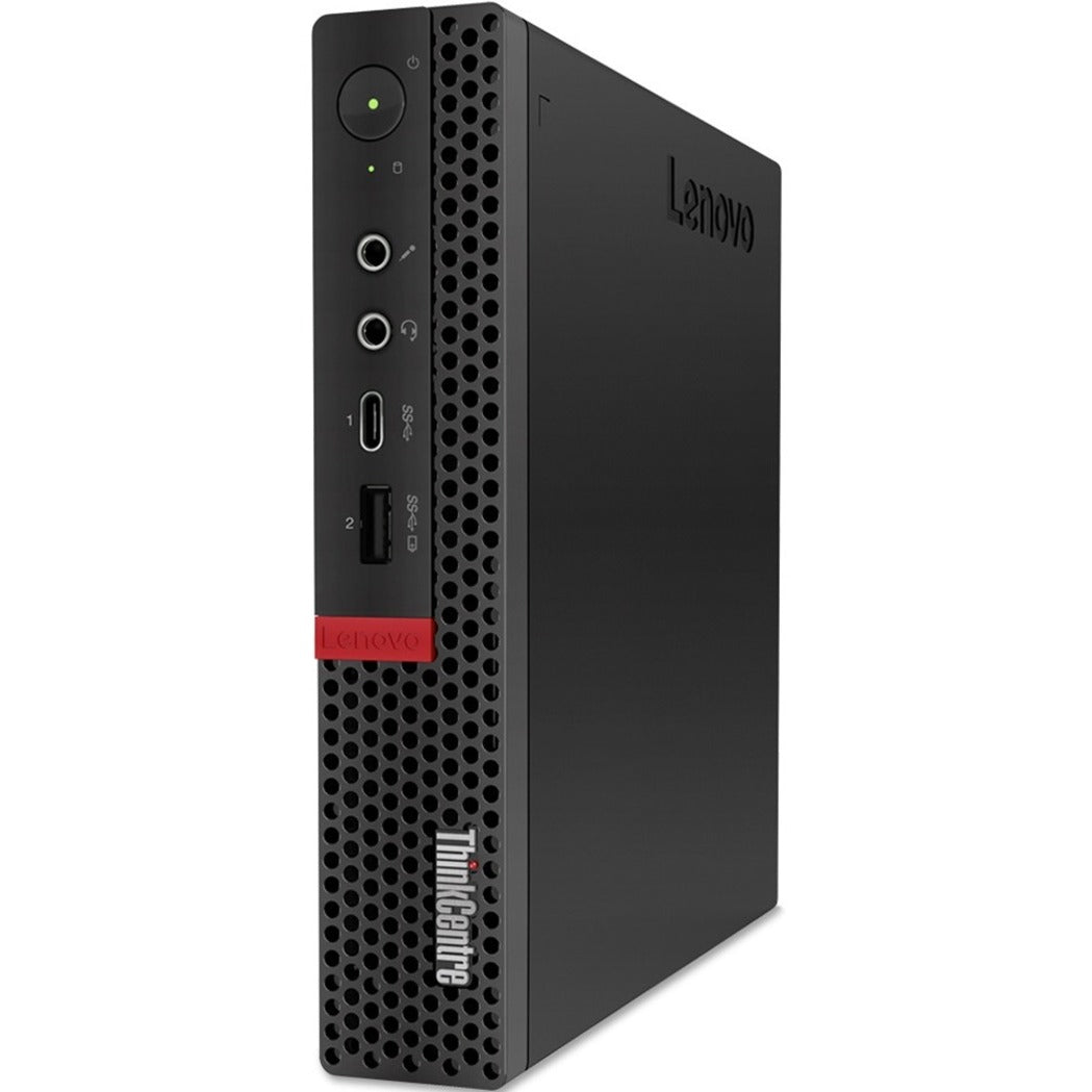 Lenovo ThinkCentre M720q 10T8SPS700 Desktop Computer - Intel Core i7 9th Gen i7-9700T Octa-core (8 Core) 2 GHz - 16 GB RAM DDR4 SDRAM - 256 GB SSD - Tiny - Raven Black