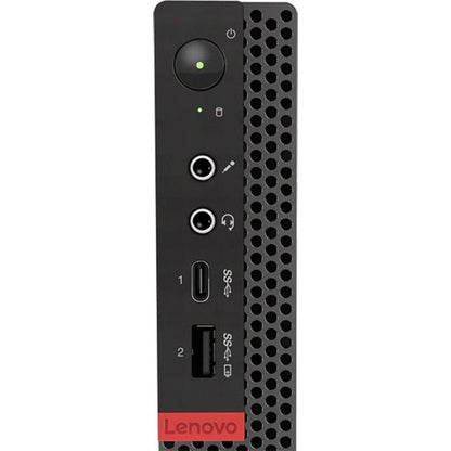 Lenovo ThinkCentre M720q 10T8SPS700 Desktop Computer - Intel Core i7 9th Gen i7-9700T Octa-core (8 Core) 2 GHz - 16 GB RAM DDR4 SDRAM - 256 GB SSD - Tiny - Raven Black