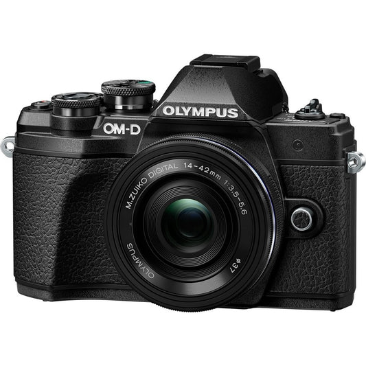 Olympus OM-D E-M10 Mark III 16.1 Megapixel Mirrorless Camera with Lens - 0.55" - 1.65" - Black