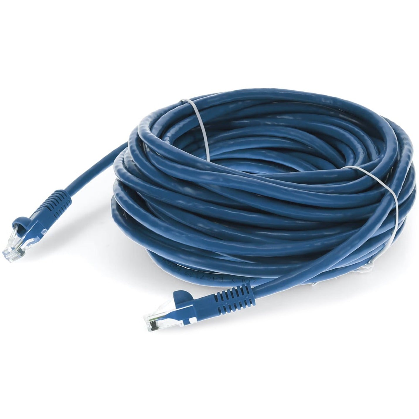 AddOn 50ft RJ-45 (Male) to RJ-45 (Male) Straight Blue Cat6 UTP PVC Copper Patch Cable