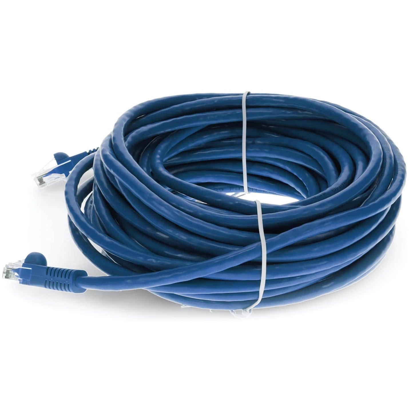 AddOn 50ft RJ-45 (Male) to RJ-45 (Male) Straight Blue Cat6 UTP PVC Copper Patch Cable