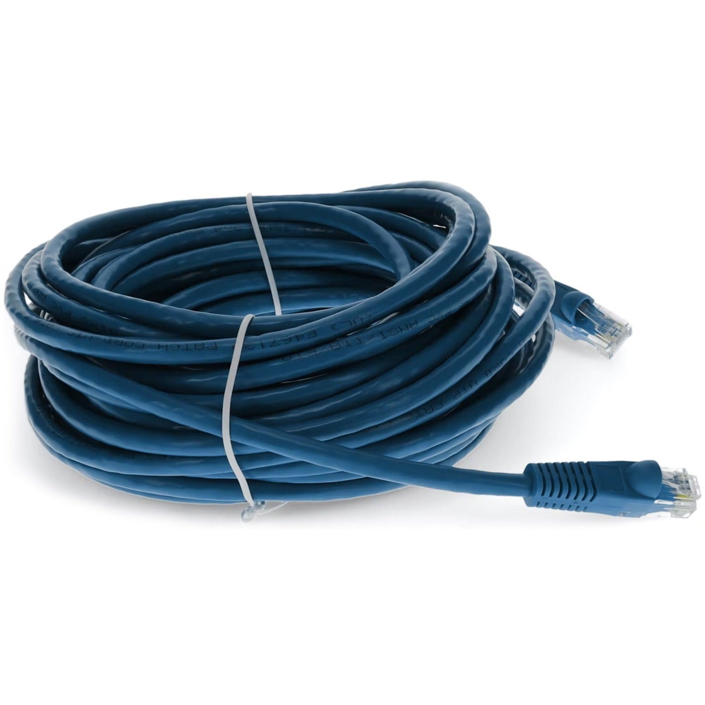 AddOn 50ft RJ-45 (Male) to RJ-45 (Male) Straight Blue Cat6 UTP PVC Copper Patch Cable