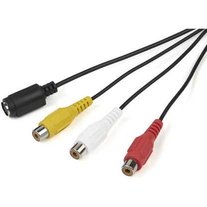 StarTech.com USB Video Capture Adapter Cable - S-Video/Composite to USB 2.0 - TWAIN Support - Analog to Digital Converter - Windows Only