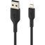 Belkin BoostCharge Lightning to USB-A Cable (2 meter / 6.6 foot Black)