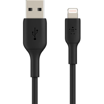 Belkin BoostCharge Lightning to USB-A Cable (2 meter / 6.6 foot Black)